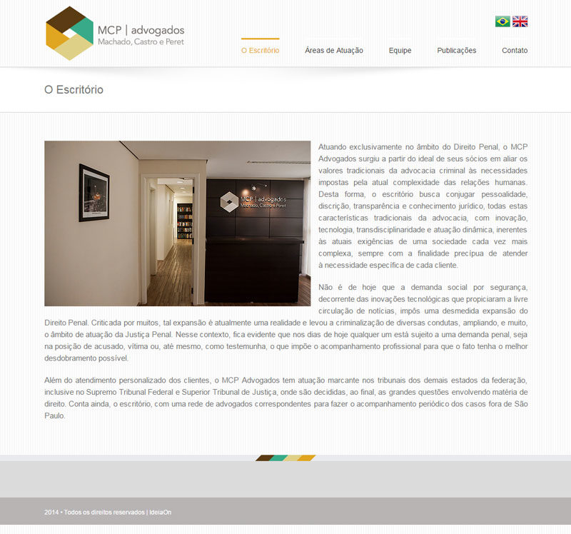 Criação de Sites para Advogados - MCP Advogados
