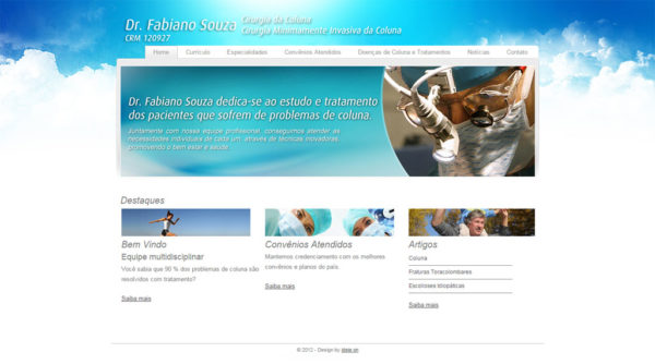 Criação de Sites para Médicos - Doutor Fabiano